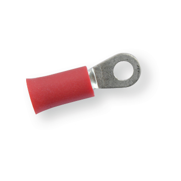 Isolierter Verbinder 3,2 mm rot